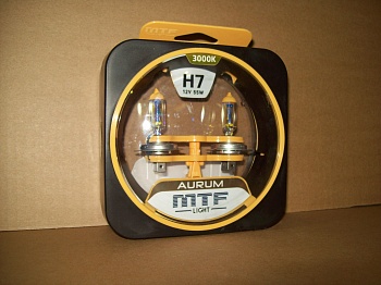   H7 MTF 55 Aurum 3000K E-Box