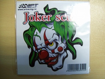  Joker scull 10x10 