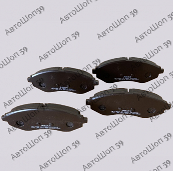 Колодки тормозной Chevrolet Aveo передние