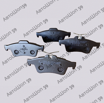 Колодки тормозные Ford, Volvo, Mazda, Citroen, Peugeot задние